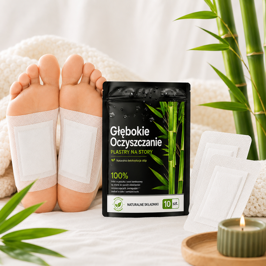 DetoxiStep - Japońskie Plastry na stopy
